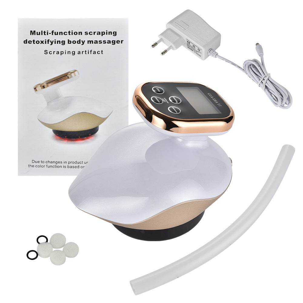 LCD Display Electric Vacuum Body Massager - Anti-Cellulite & Muscle Relief Device