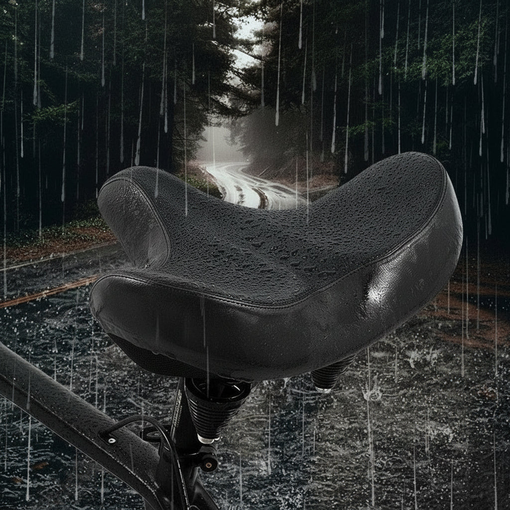 Ergonomic Ultra-Comfort Bike Saddle – Breathable Airflow Padding & Pressure-Relief Design | Fits MTB & Road Bikes