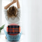 Heated Lower Back Support Belt for Daily Comfort – Adjustable Waist Support for Home, Work and Relaxation
