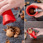Easy Nut Cracker Tool for Kitchen Use – Durable Handheld Nutcracker for Walnuts, Hazelnuts and Everyday Snacking