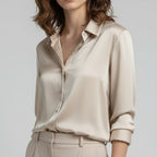 JADE - Stylish Silk Summer Blouse