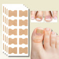 Soothing Nail Care Patches for Ingrown Nails – Pack of 10 Protective Strips for Daily Nail Comfort and Care