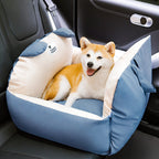 Dog Car Bed for Safe Travel – Comfortable Pet Car Seat for Back Seat Rides and Everyday Trips