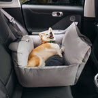 Dog Car Bed for Safe Travel – Comfortable Pet Car Seat for Back Seat Rides and Everyday Trips