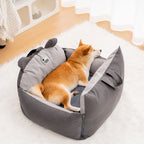 Dog Car Bed for Safe Travel – Comfortable Pet Car Seat for Back Seat Rides and Everyday Trips