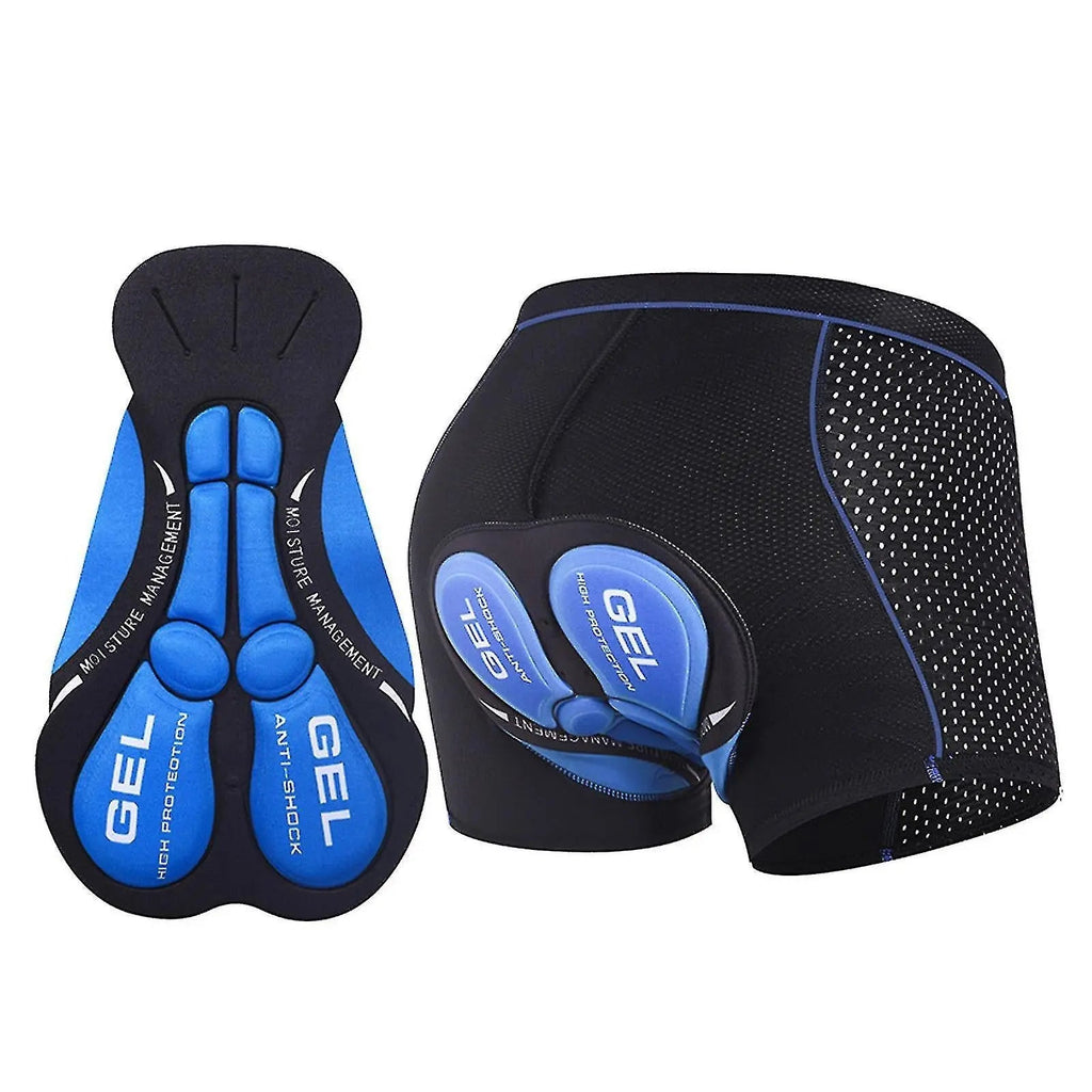 Unisex Gel-Padded Cycling Shorts