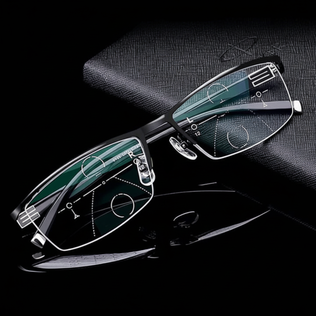 German Multifocal Glasses – Smart Vision Enhancement for Close, Mid & Distant Viewing | Anti-Glare, Blue Light Protection & Adaptive Lens Technology