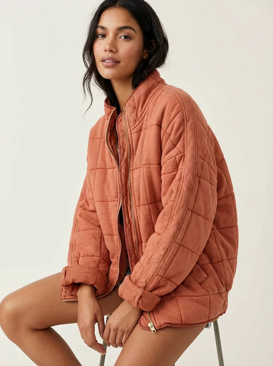 Cozy Quilted Women's Jacket