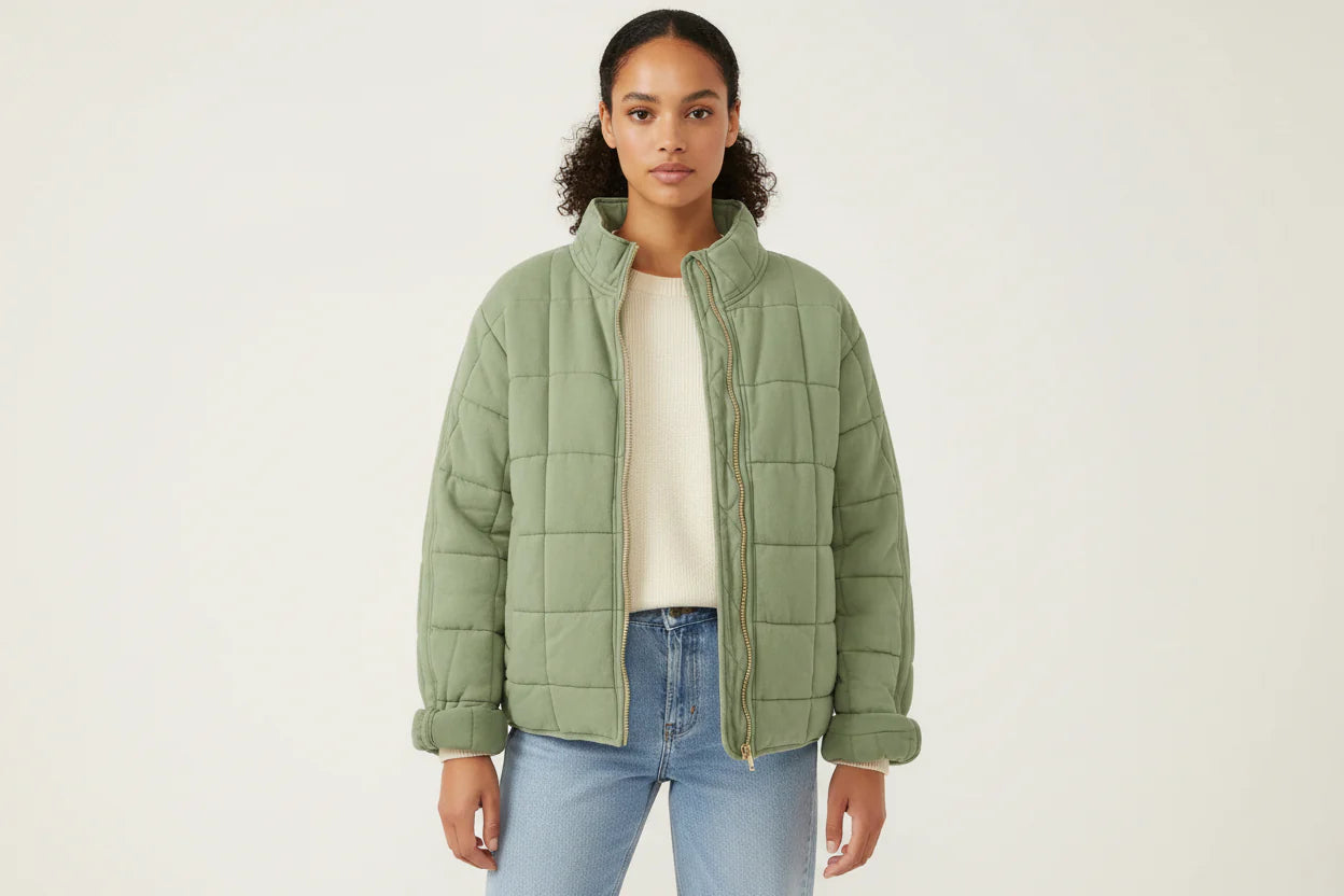 Cozy Quilted Women's Jacket
