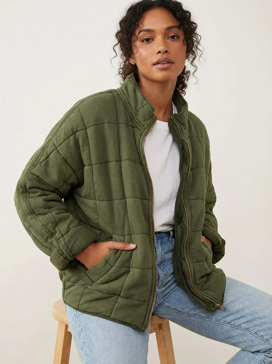 Cozy Quilted Women's Jacket