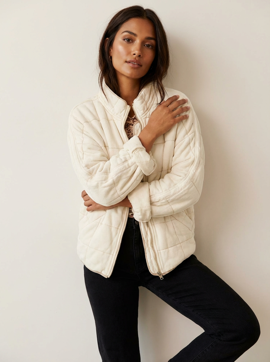 Cozy Quilted Women's Jacket