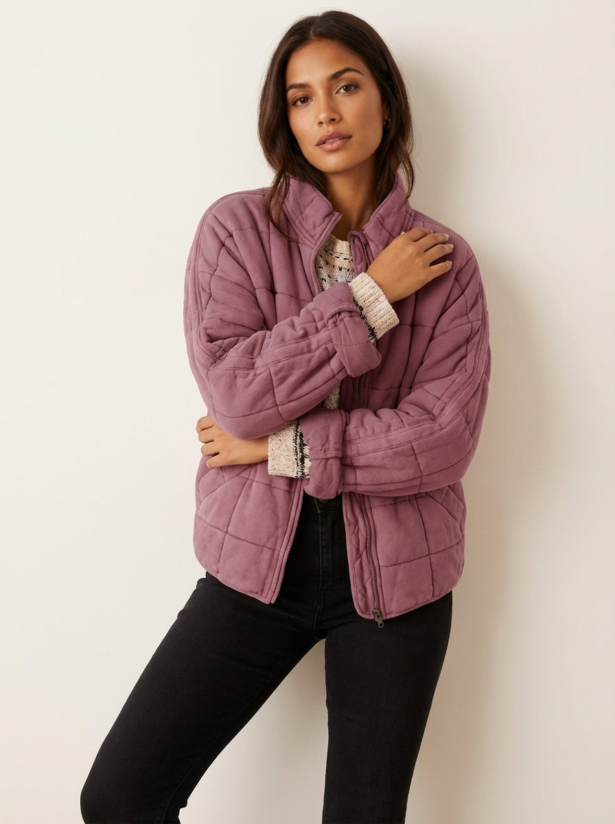 Cozy Quilted Women's Jacket