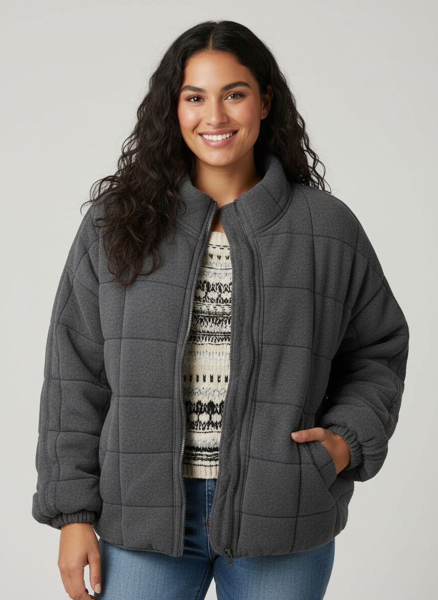 Cozy Quilted Women's Jacket