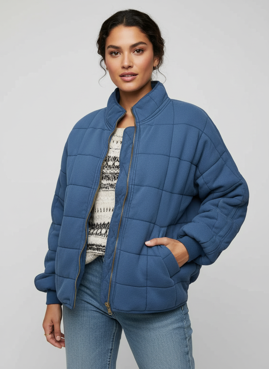 Cozy Quilted Women's Jacket