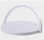 3-in-1 Ambient Night Light with Wireless Charging – Bedside Lamp and Charging Station for Bedroom Use