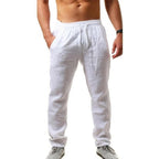 Eamon Lior. – Men’s Lightweight Linen-Blend Summer Trousers