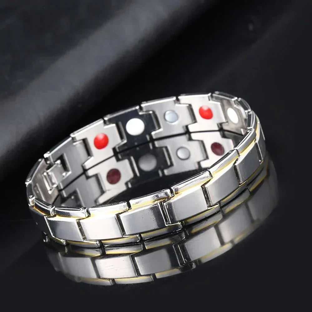 Stylish Magnetic Bracelet for Everyday Wear – Sleek Decorative Accessory for Casual and Modern Outfits - Wellness Bracelet