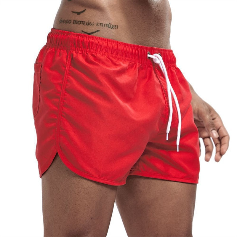 Arlo Crest. – Men’s Quick-Dry Swim Shorts with Adjustable Fit