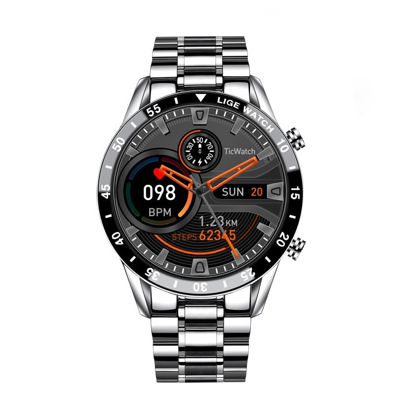 Deluxe Smartwatch | Elegant Design with Multi-Functional Features