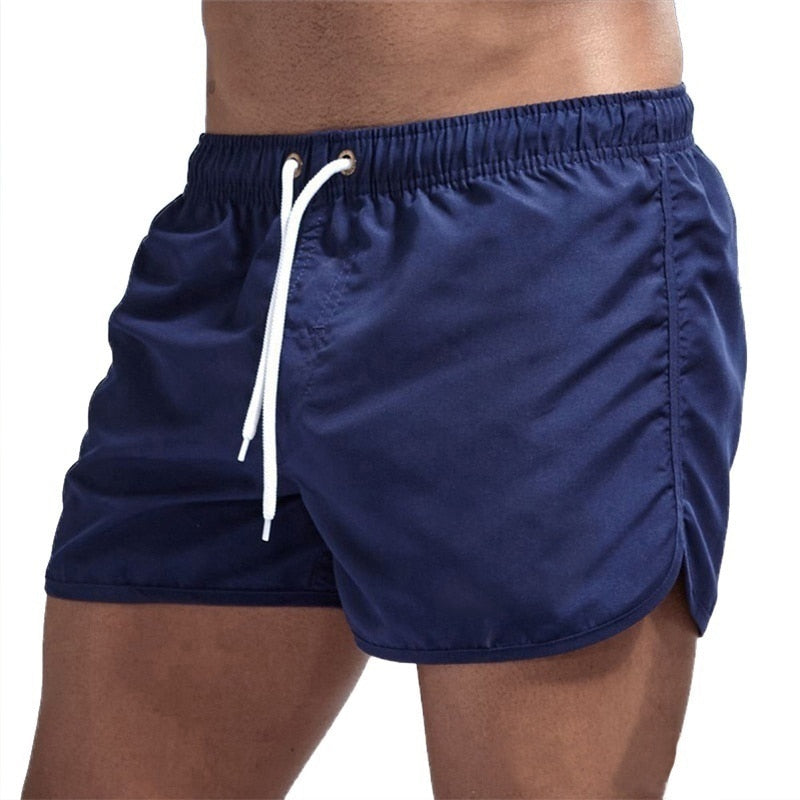 Arlo Crest. – Men’s Quick-Dry Swim Shorts with Adjustable Fit