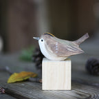 Artisan Crafted Wooden Birds - AuriBirds