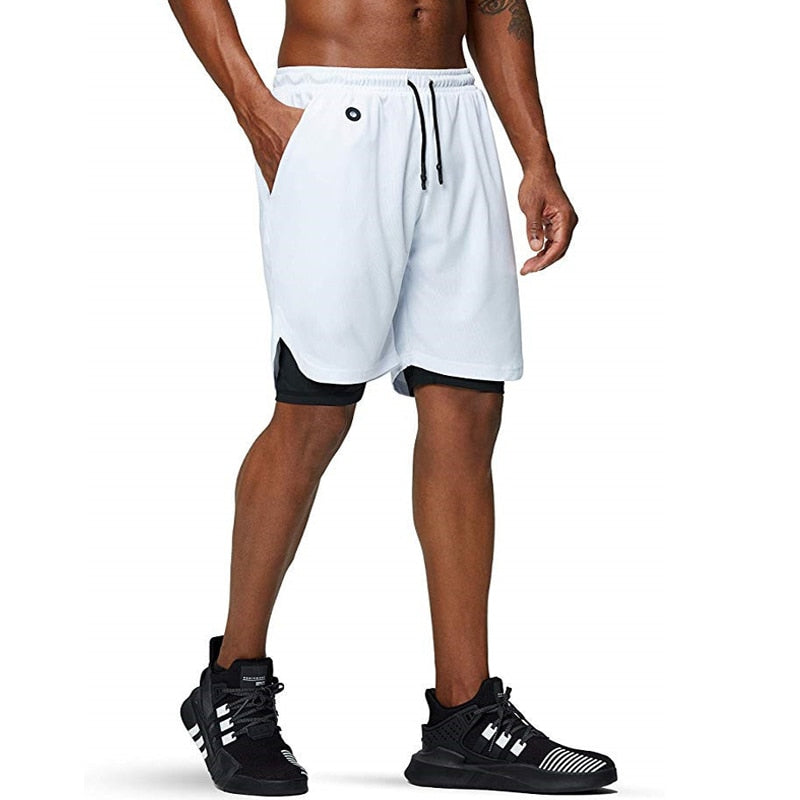 Taro Finn. – Men’s Running Shorts with Inner Compression Layer