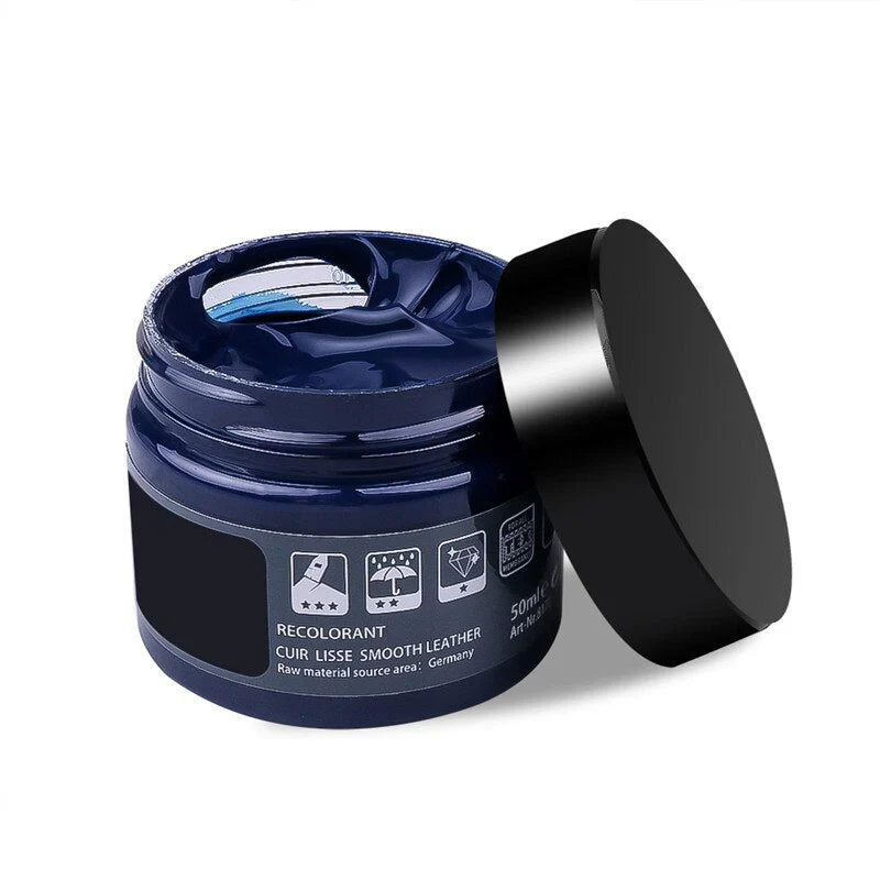 Leather Care and Restoration Cream for Furniture and Accessories – Conditioning Treatment for Cleaning, Protecting and Reviving Surfaces