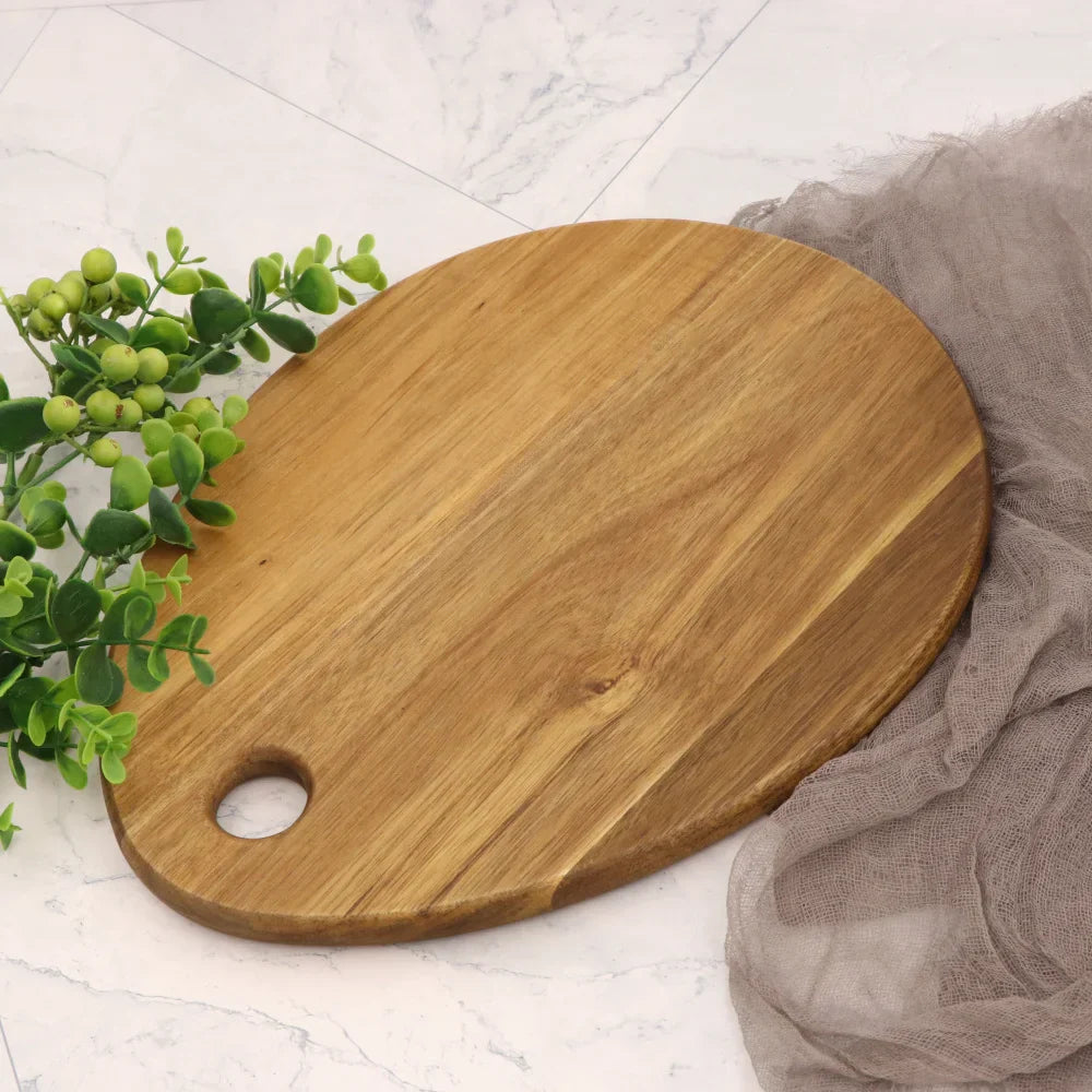 Droplet-Shaped Chopping Board for Kitchen Use – Decorative and Practical Cutting Board for Food Preparation and Serving