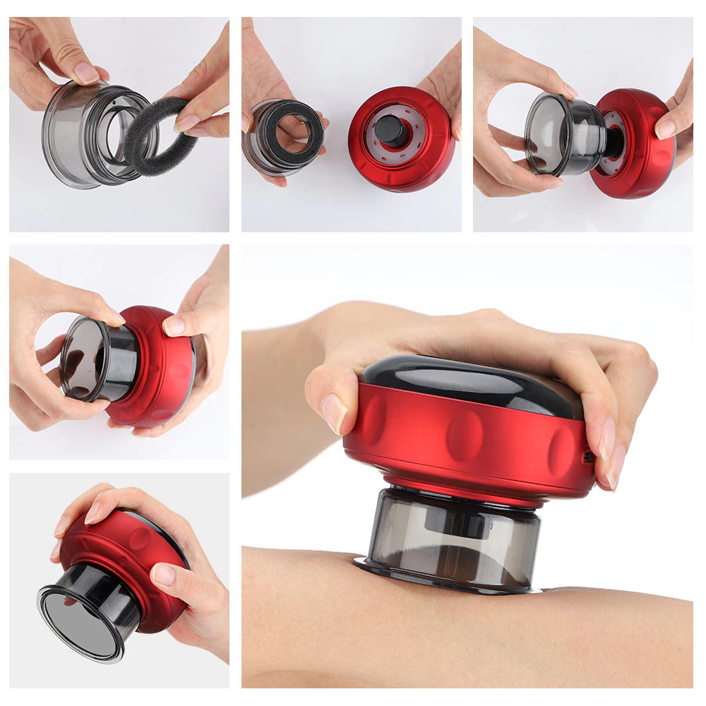 Cupping Massage Set for Home Use – Manual Body Massage Cups for Relaxation, Circulation and Daily Self-Care