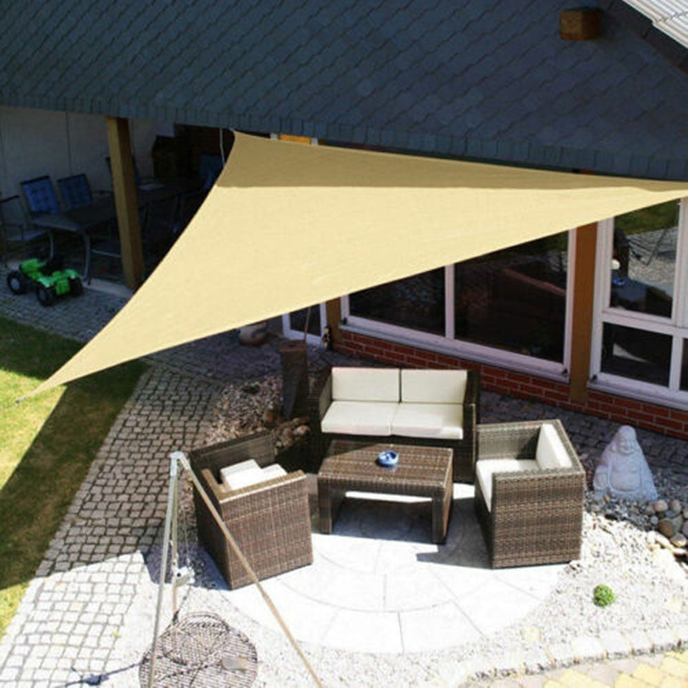 Outdoor Shade Sail – Water-Repellent Sun Cover for Terraces, Balconies & Gardens