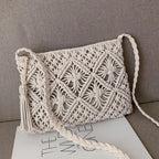 Mira Solis. – Woven Summer Shoulder Bag