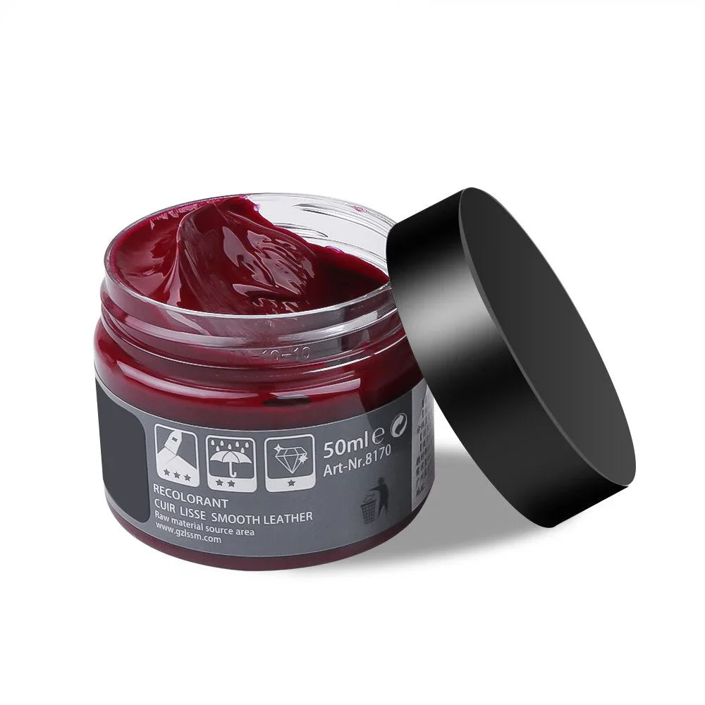 Leather Care and Restoration Cream for Furniture and Accessories – Conditioning Treatment for Cleaning, Protecting and Reviving Surfaces