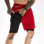 Taro Finn. – Men’s Running Shorts with Inner Compression Layer