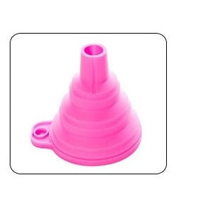 Space-Saving Collapsible Funnel for Kitchen Use – Foldable Pouring Tool for Cooking, Baking and Food Prep
