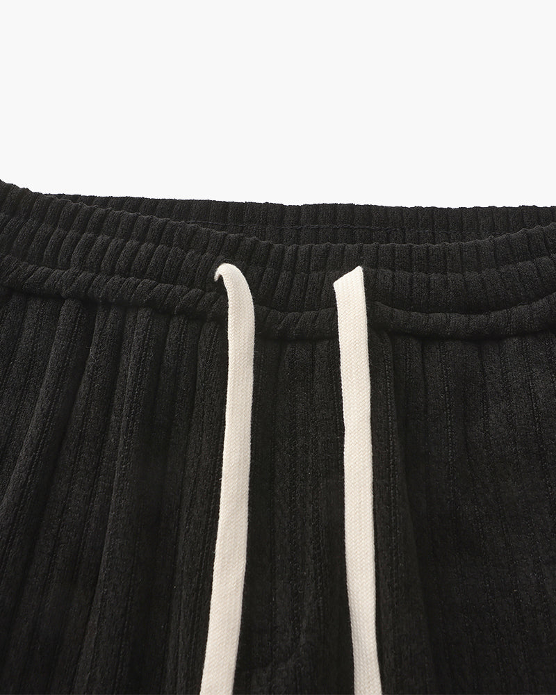 Velvet Trousers in Roman Style