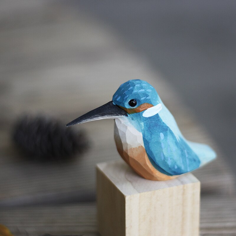 Artisan Crafted Wooden Birds - AuriBirds