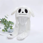 Interactive Bunny Ears Hat for Kids and Adults – Cute Plush Hat with Moving Ears for Play, Costumes and Gifts