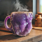 Handcrafted Insulated Mug – Unique Crystal-Inspired Design for Hot & Cold Drinks