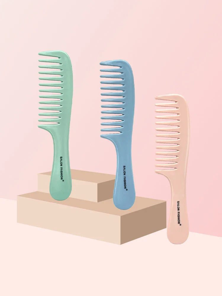 FlexiBrush - Gentle Wide Tooth Comb for Effortless Detangling and Styling
