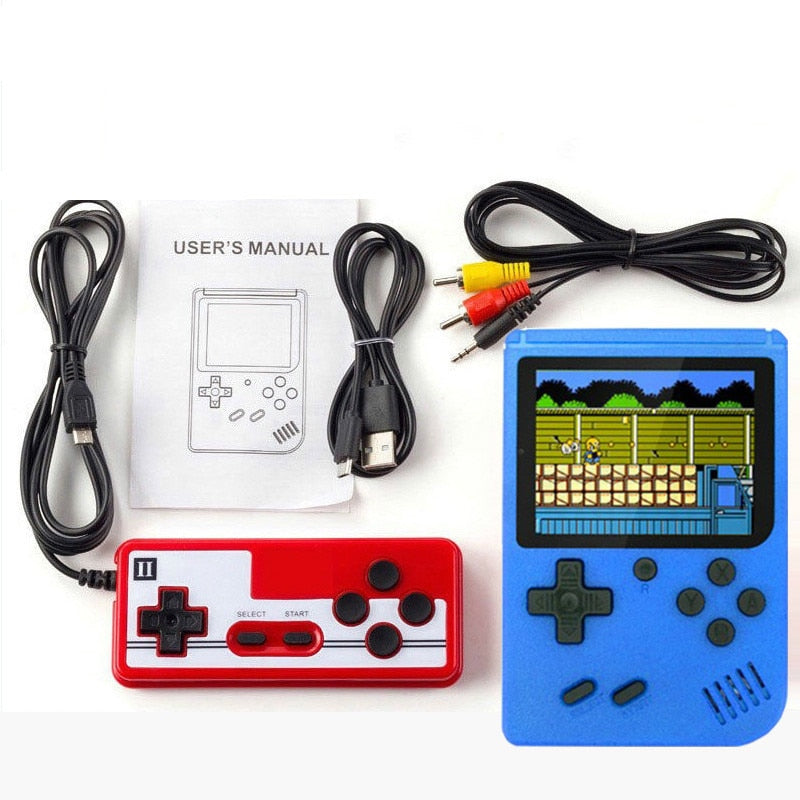 Portable Mini Retro Gaming Console – Handheld Player with 400 Classic Games for On-the-Go Fun