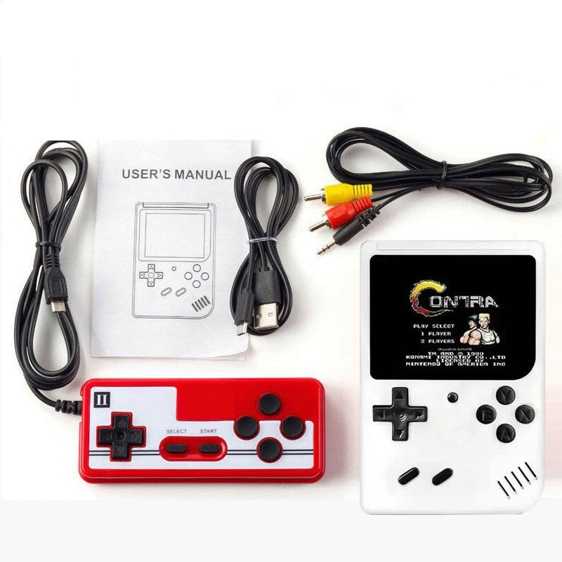 Portable Mini Retro Gaming Console – Handheld Player with 400 Classic Games for On-the-Go Fun