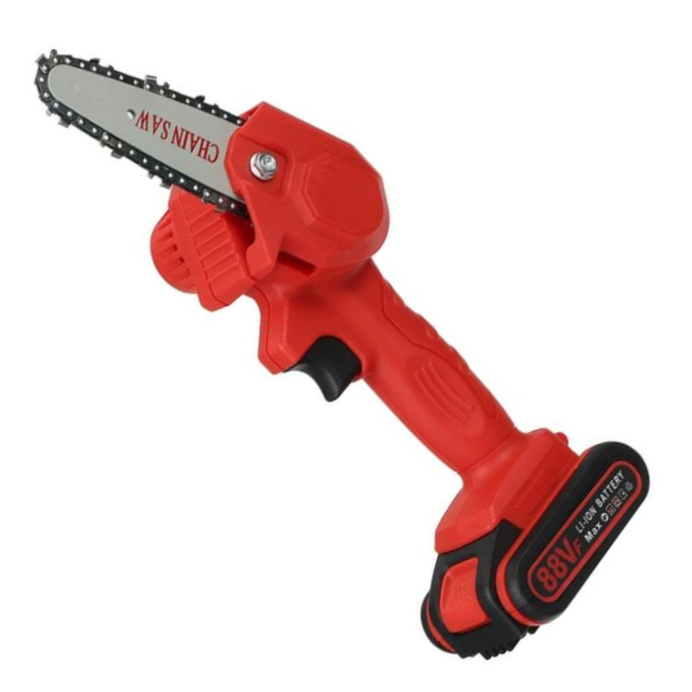Electric Handheld Pruning Chainsaw – Lightweight, High-Power Cutting Tool with Long Battery Runtime