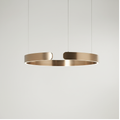 LED Ring Pendant Light for Modern Interiors – Minimalist Hanging Ceiling Lamp for Living Room, Dining Area and Garden