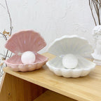 Pearl Shell Table Lamp for Soft Ambient Lighting – Elegant Decorative Lamp for Bedroom and Living Room