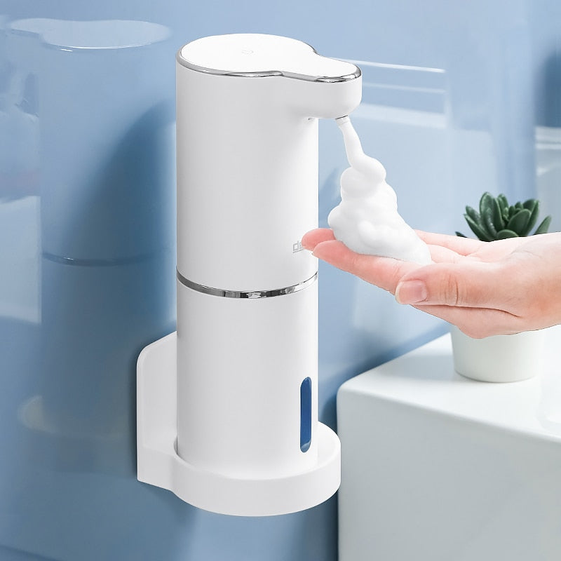 Automatic Foaming Soap Dispenser – Touchless Sensor Operation, 300ml Capacity, Rechargeable & Waterproof | Hygienic Contactless Hand Washing