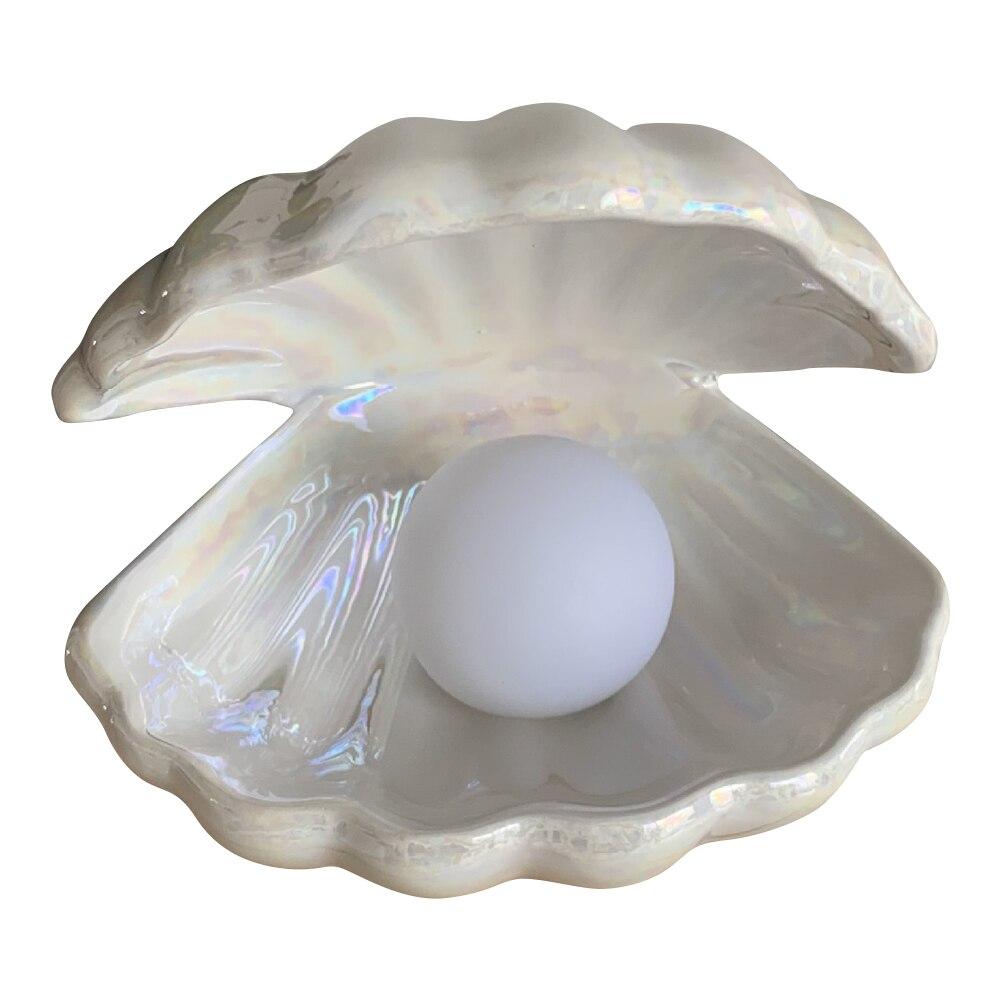 Pearl Shell Table Lamp for Soft Ambient Lighting – Elegant Decorative Lamp for Bedroom and Living Room