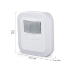 Motion-Activated LED Night Light with Sensor – Automatic Wall and Hallway Lighting for Safe Nighttime Visibility
