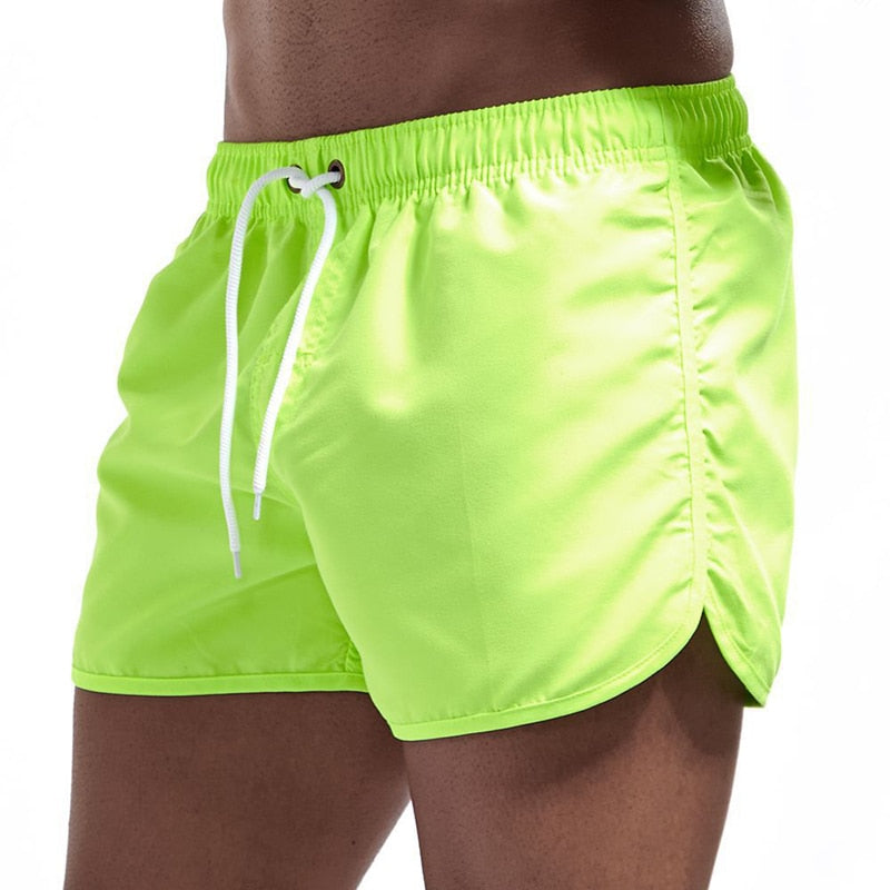 Arlo Crest. – Men’s Quick-Dry Swim Shorts with Adjustable Fit