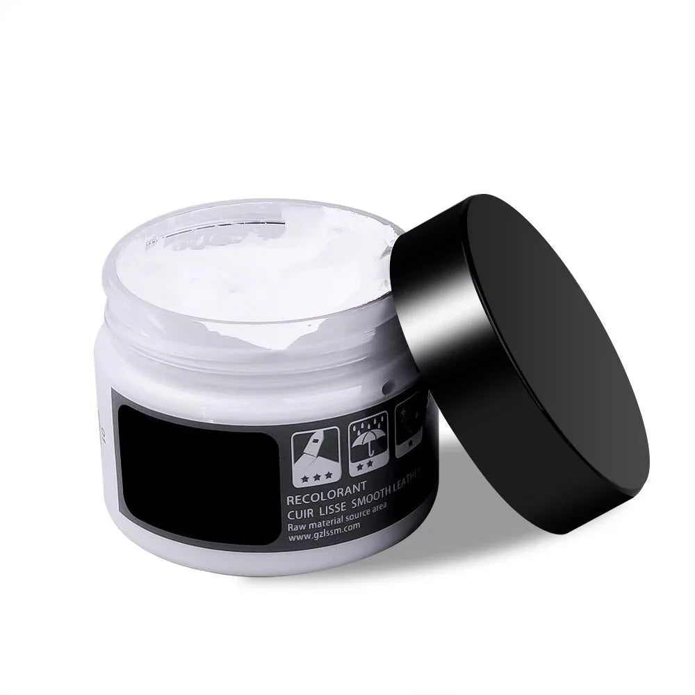 Leather Care and Restoration Cream for Furniture and Accessories – Conditioning Treatment for Cleaning, Protecting and Reviving Surfaces