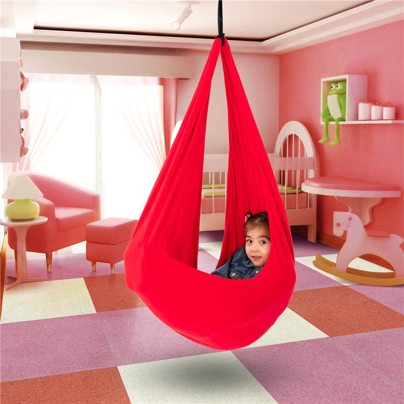 Therapy Sensory Swing for Children – Calming Cocoon-Style Hanging Chair | Indoor Compression Swing for Focus, Relaxation & Sensory Support
